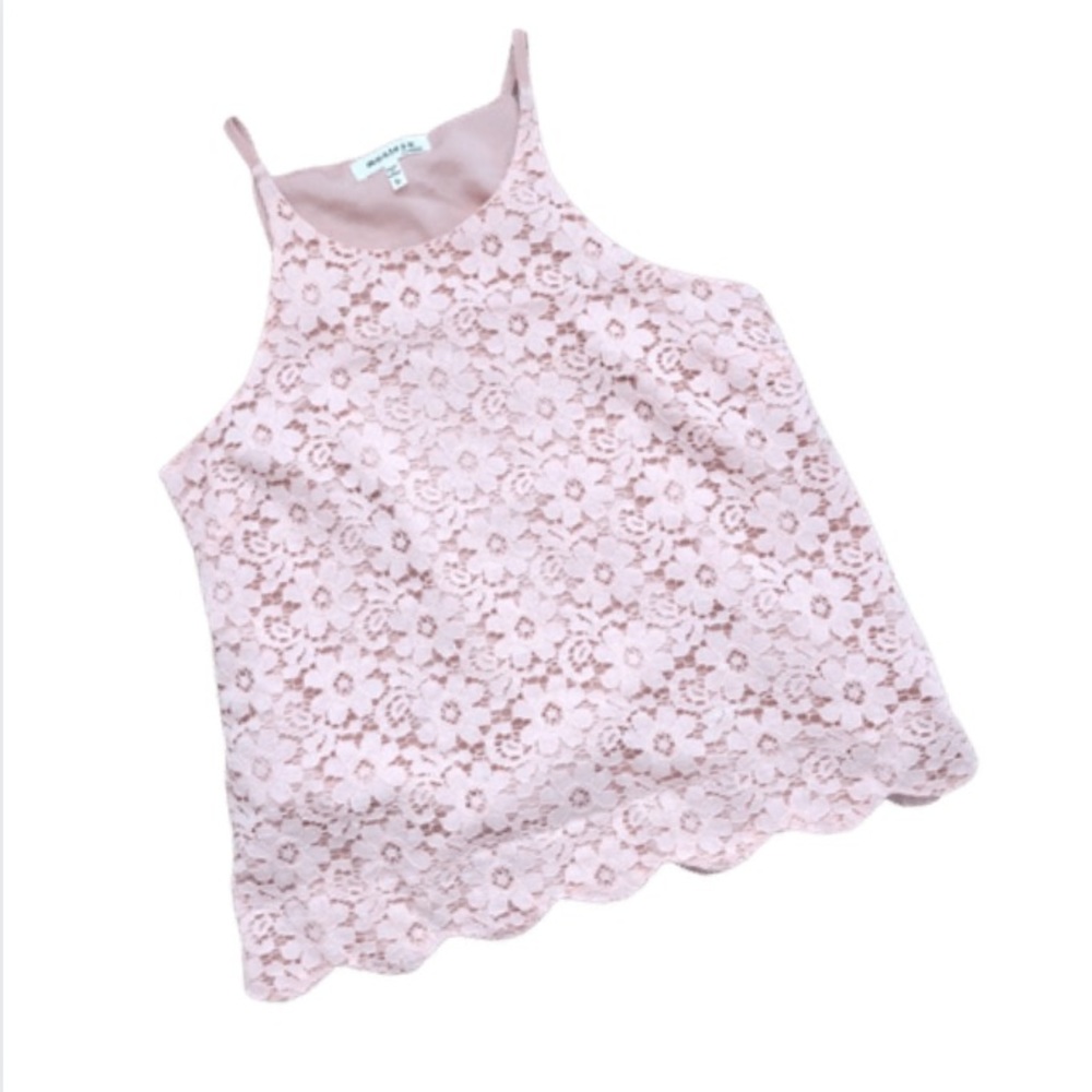 3/$15 Pink Lace Camisole size Small
